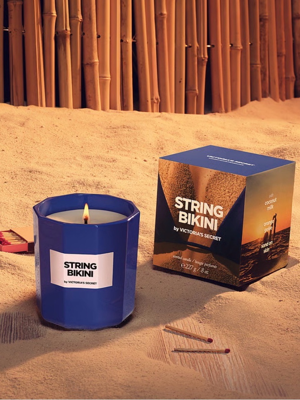NWT VICTORIA'S SECRET String Bikini Candle